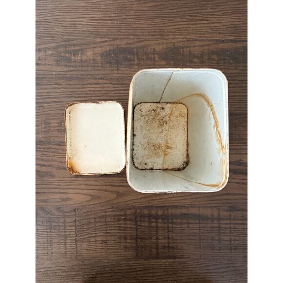 Vintage Cheinco Tin Sugar & Tea Canister Set - Picture 5 of 8